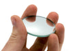Round Convex Glass Mirror  - 2" (50mm) Diameter -  50mm Focal Length - 2.8mm Thick Approx. - Eisco Labs