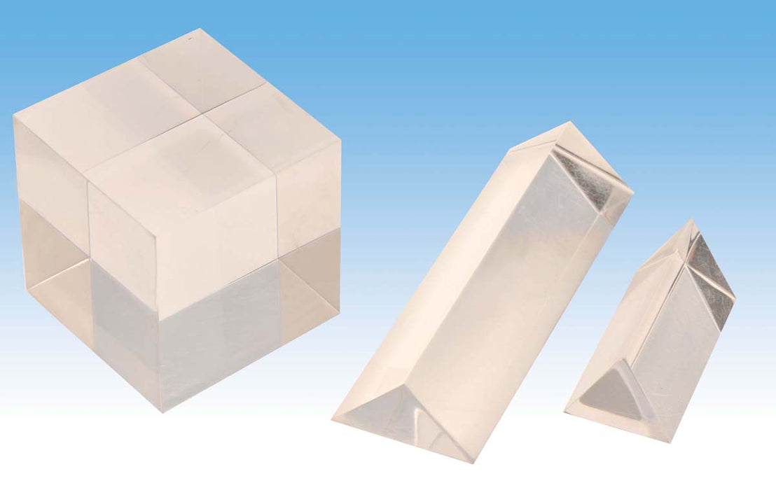 Right Angle Prisms, 75 x 25 x 35 mm Acrylic