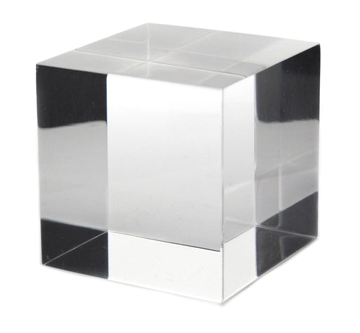 Acrylic Cube, Solid, 2" sides - Eisco Labs