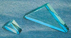 Right Angle Refraction Prisms, 80 x 115 mm Acrylic
