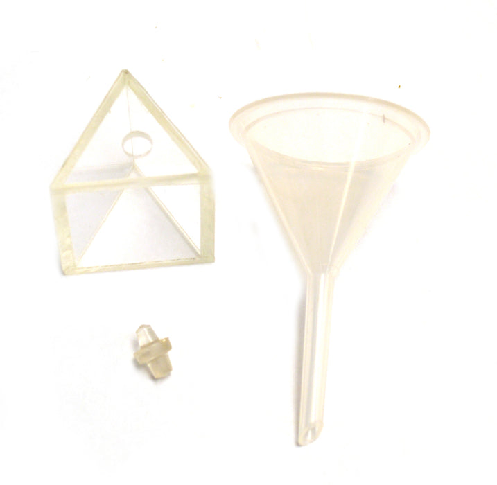 Hollow Equilateral Acrylic Prism 45mm