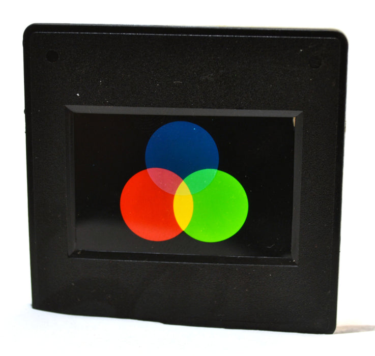 Eisco Labs Mounted Color Filters; 7 monochromatic and 1 tri-color