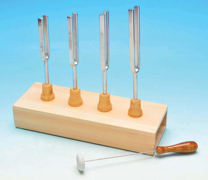 Tuning Fork on Resonance Box - Steel