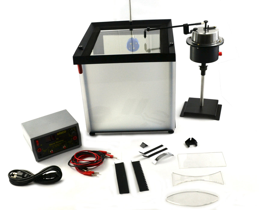 Eisco labs Advanced Ripple Tank with Projection Mirror - Complete with all accessories.