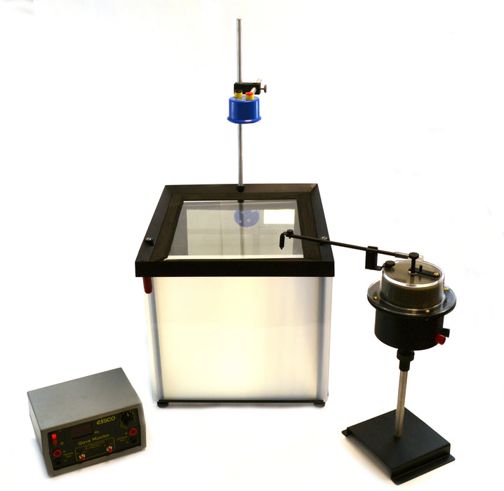 Eisco labs Advanced Ripple Tank with Projection Mirror - Complete with all accessories.