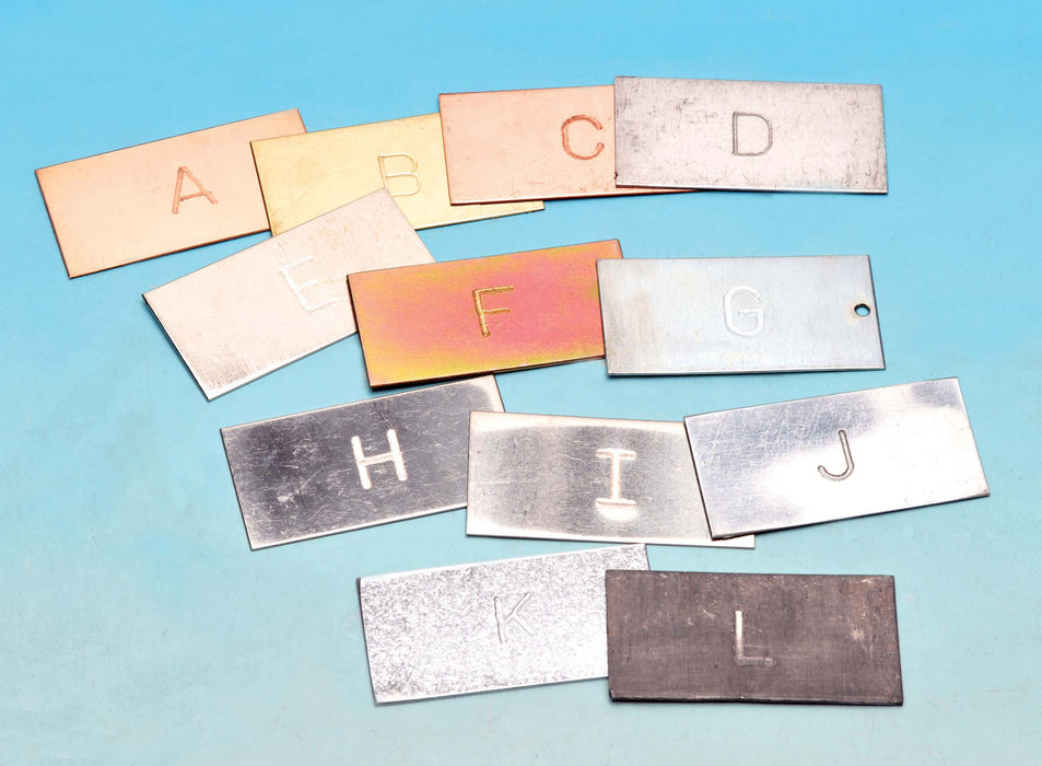 Set of Metal Strips