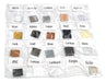 Materials Collection Set, Educational Exploration, Set of 20 Magnetic and Non-Magnetic Materials - Eisco Labs 