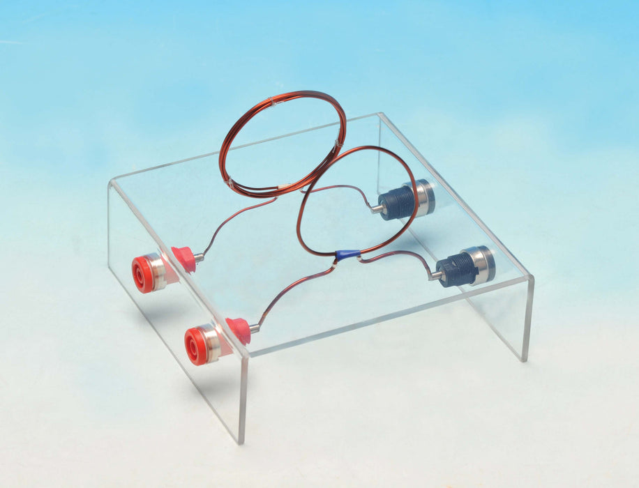 Magnetic Field Demo. Vertical Coils