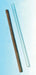 30cm Glass Friction Rod, 13mm Diameter - Eisco Labs
