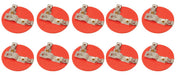 Economy Bulb Holder with Terminals for MES E10 Bulb - 2.19" Diameter - Pack of 10