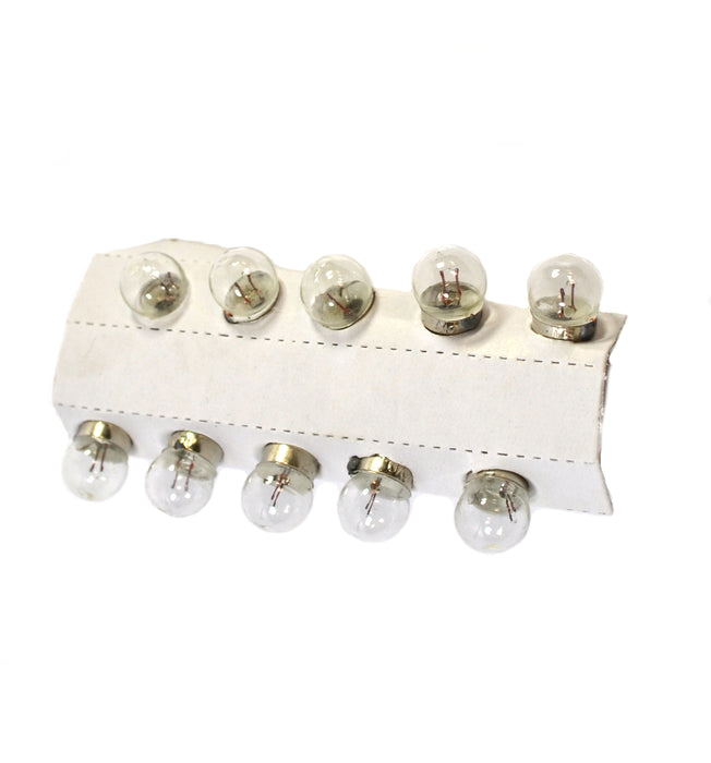 Flash Lamp Bulbs - Round, 3.5 Volts, pk of 10