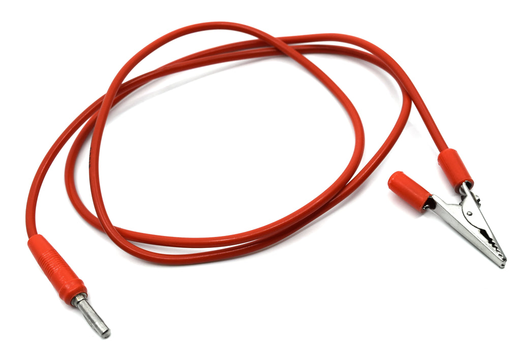 Connecting Leads, length 1000 mm, Red