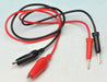 Connecting Leads 2mm, length 1000 mm, Black