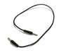 Connecting Leads 4mm, length 500 mm, Black