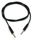 Connecting Leads 4mm, length 1000 mm, Black