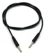 Connecting Leads 4mm, length 1000 mm, Black