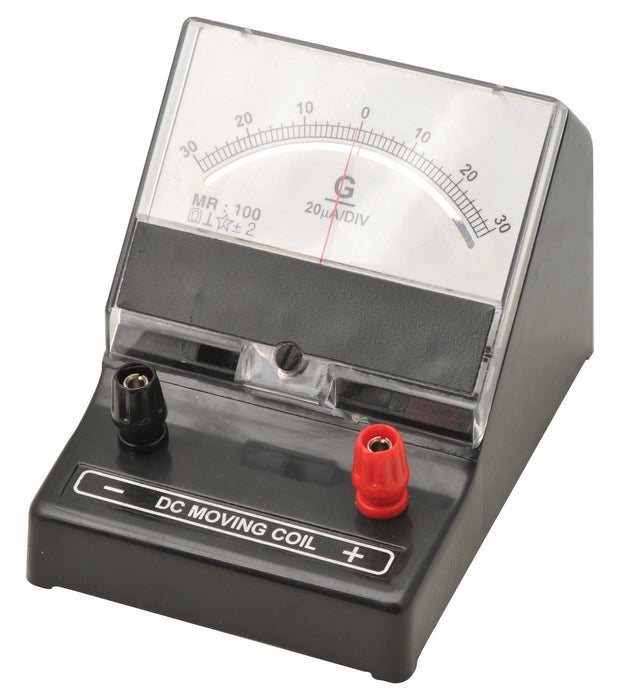 Moving Coil Meters DC, Galvanometer 3.5 - 0 - 3.5 mA Sensitivity 0.1mV/Div.
