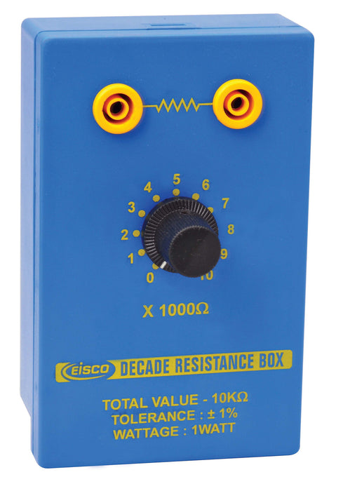 Resistance Box - Single Dial, 1 K? - 10 K? in steps of 1 K?
