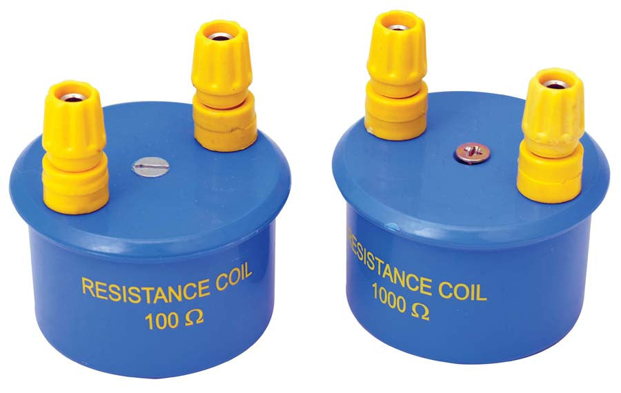 Standard Resistance Coils - High Current, 0.1 to 1000 ohms
