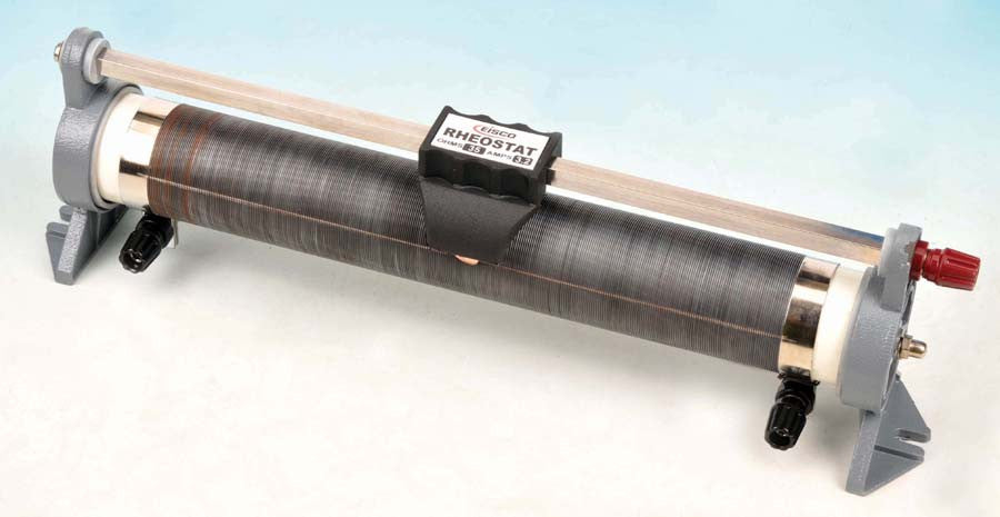 Rheostats Extended Range, Resistance 12 Ohms, Max. Current 4 Amp.