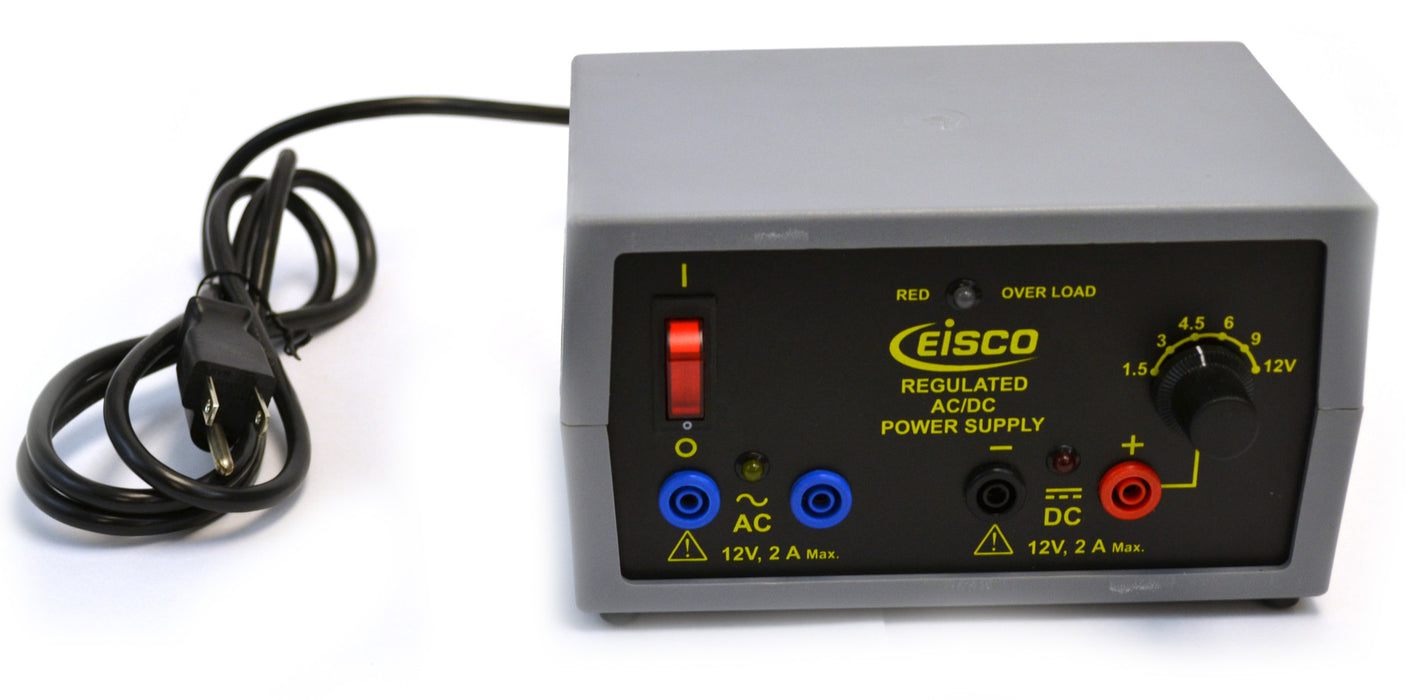 Eisco Labs Power Supply - Regulated AC/DC 12V - 2A