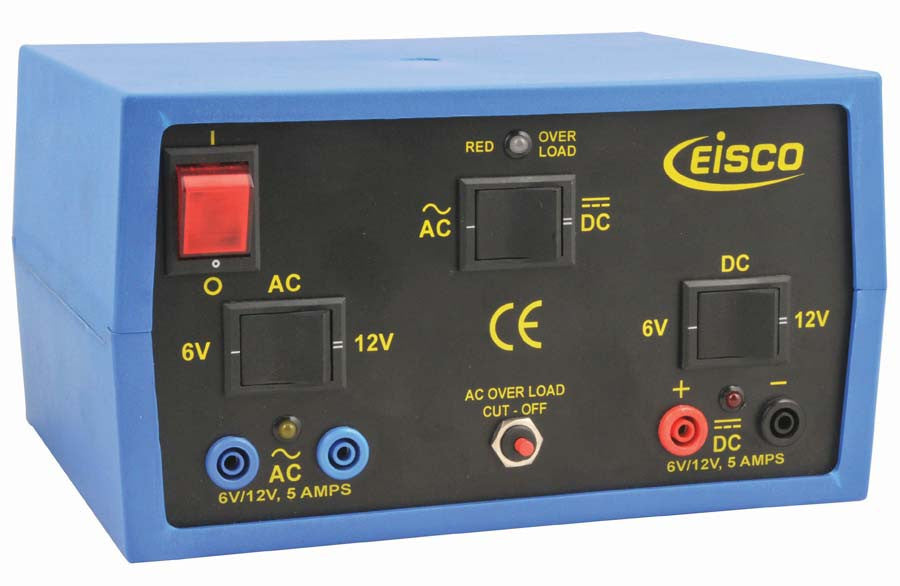 Power Supplies Regulated AC/DC 6V / 12V 5A