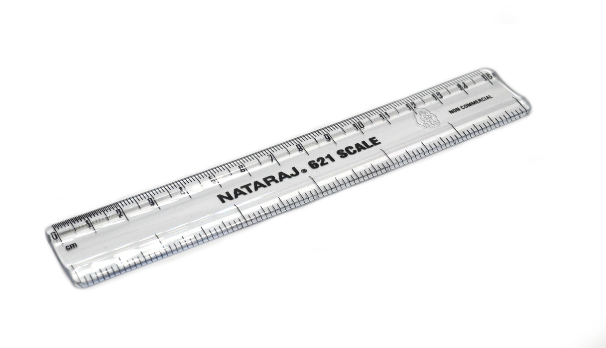 6 (15cm) Shatterproof Plastic Rulers - Pack of 10 — hBARSCI