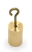Double Hooked Weight Brass 50 grams (0.11 Lbs.) Eisco Labs 