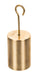 Double Hooked Weight Brass 200 grams (0.44 Lbs.) Eisco Labs 