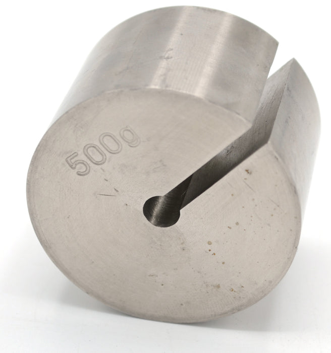 Eisco Stainless Steel Slotted Mass - 500gm (1.1lb)
