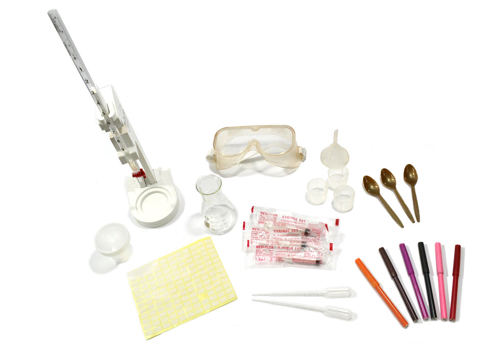 Eisco Labs Acid Base Neutralization Kit With Materials, Instructions and Activities