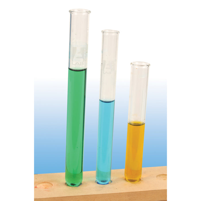 Light Rim Test Tubes, Borosilicate Glass