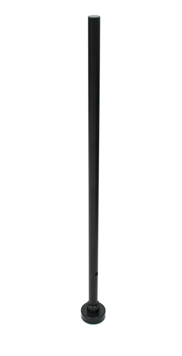 Visual Scientifics Metal Rod - 12" Length - 3/8" Diameter - For Use With Visual Scientifics Apparatus - Designed w/ Threaded and Magnetic End