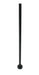Visual Scientifics Metal Rod - 12" Length - 3/8" Diameter - For Use With Visual Scientifics Apparatus - Designed w/ Threaded and Magnetic End