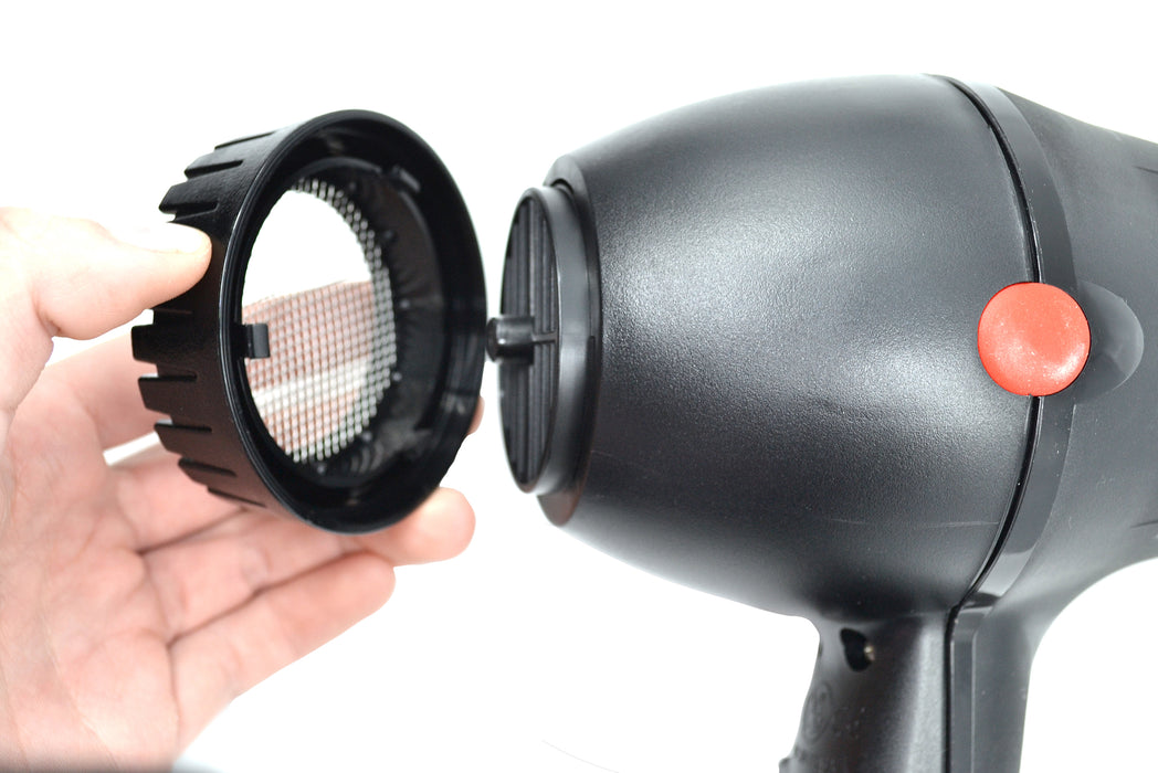 Turbo Power Twin Turbo 3200, Black, Compact/ Lightweight Professional Blow Dryer