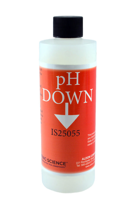 pH Down Solution, 250mL - Lowers pH Levels for Hydroponics - The Curated Chemical Collection by Innovating Science