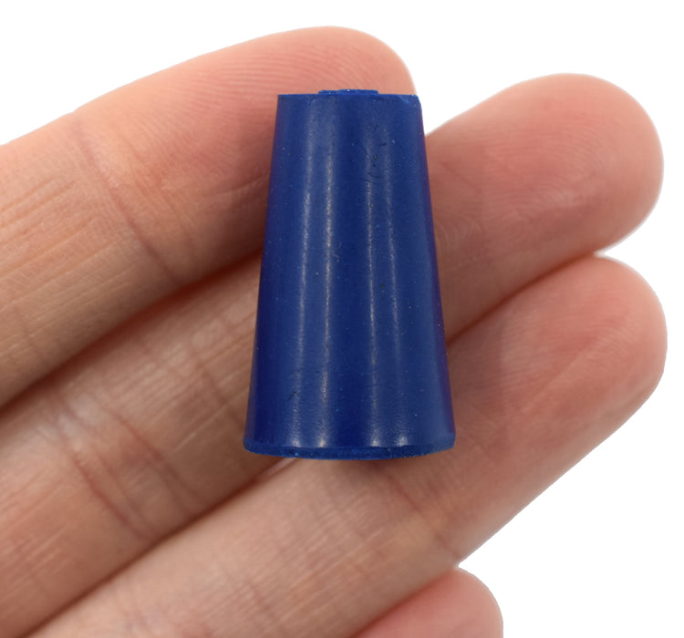 10PK Neoprene Stoppers, Solid - ASTM - Size: #000 - 8.2mm Bottom, 12.7mm Top, 25mm Length