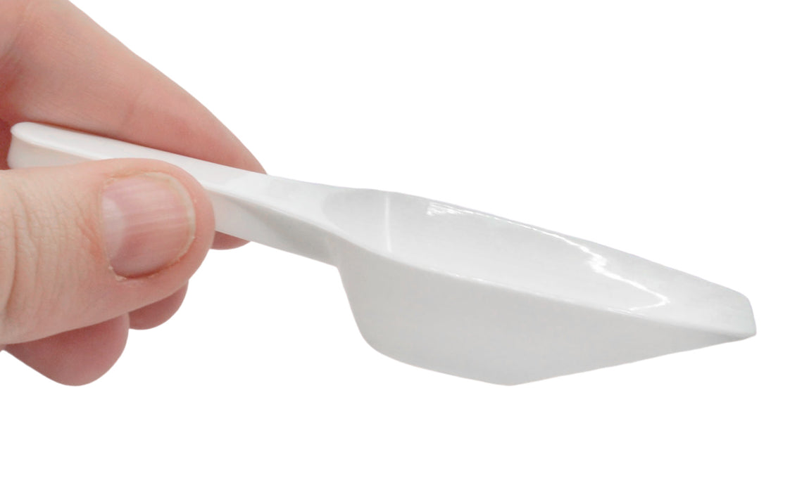 Scoop, 10mL - Flat Bottom - Polypropylene