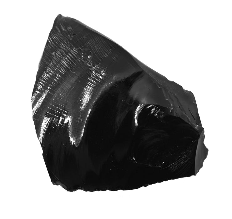 6PK Raw Obsidian, Igneous Rock Specimens, ± 1" Each