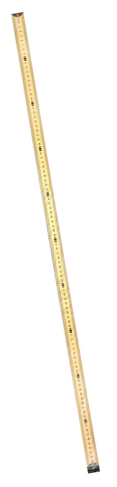 10PK Double-Sided Hardwood Meter Sticks - Metal End Caps - Metric Centimeters