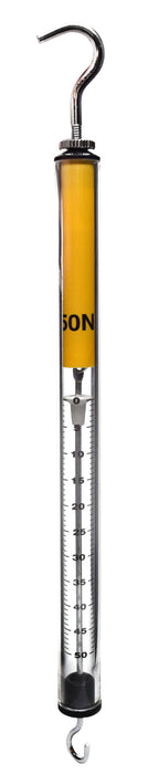 Economy Dynamometer, Plastic - 5kg / 50N - Zero-Point Calibration Capability - High Resolution Scale, Spring Balance - Classroom Quality - hBARSCI