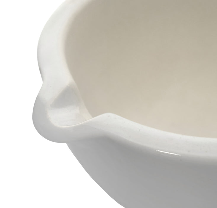 Mortar & Pestle, 60mL - 80mm - Porcelain, Unglazed Grinding Surface