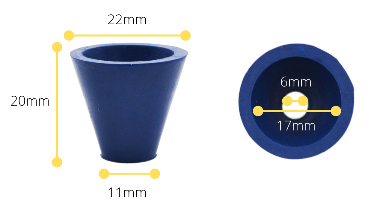 Filter Adapter Tapered Cone, Size 1 For Use With Buchner Funnel Ne