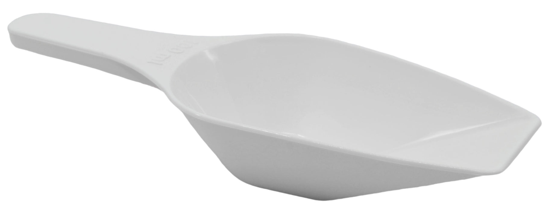 6PK Scoops, 100mL - Flat Bottom - Polypropylene