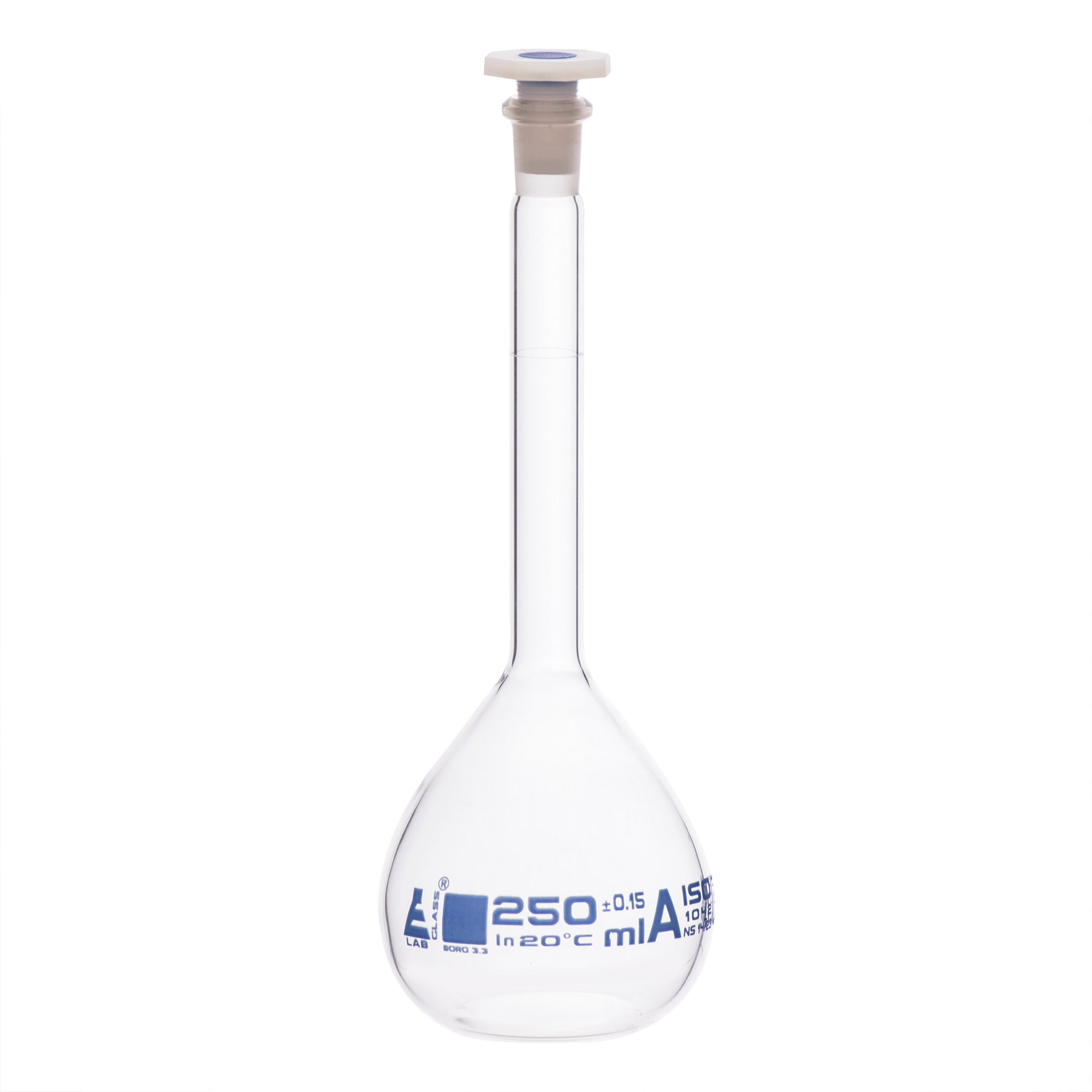 250ml Volumetric Flask borosilicate glass — hBARSCI