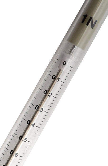 Economy Dynamometer, Plastic - 1N - Zero-Point Calibration Capability - High Resolution Scale, Spring Balance - Classroom Quality - hBARSCI