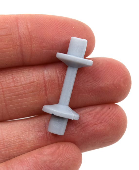 Molecular Model Bonds, Pack of 10 - 3cm, Gray - Spare Extra Parts for Molecular Model Kits - Eisco Labs