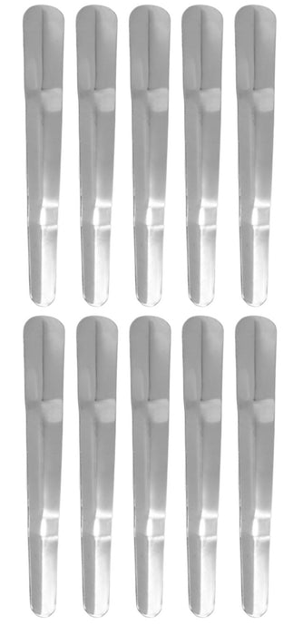 Stainless Steel Double ended Trowel Scoop 7" long (178 mm) - Pack of 10