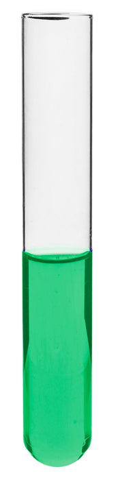 48PK Test Tubes, 12mL, 16x100mm - Rimless - Light Wall, 1.2mm Thick - Borosilicate 3.3 Glass