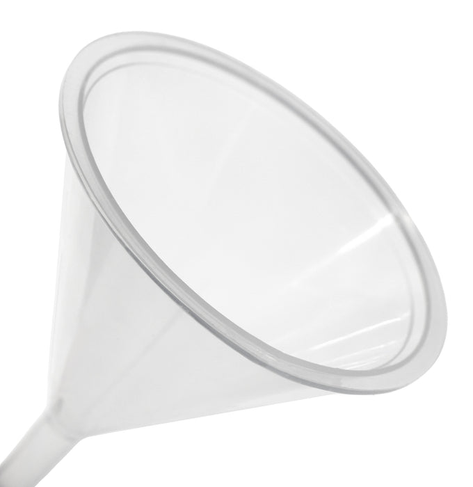 10PK Filter Funnel, 3" - Polypropylene Plastic - Chemical Resistant